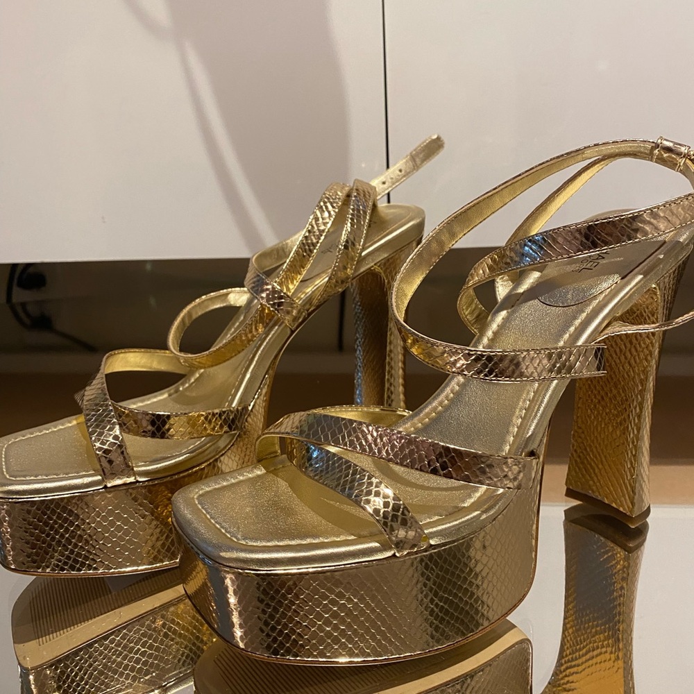 Mk Platform Sandals - image 2